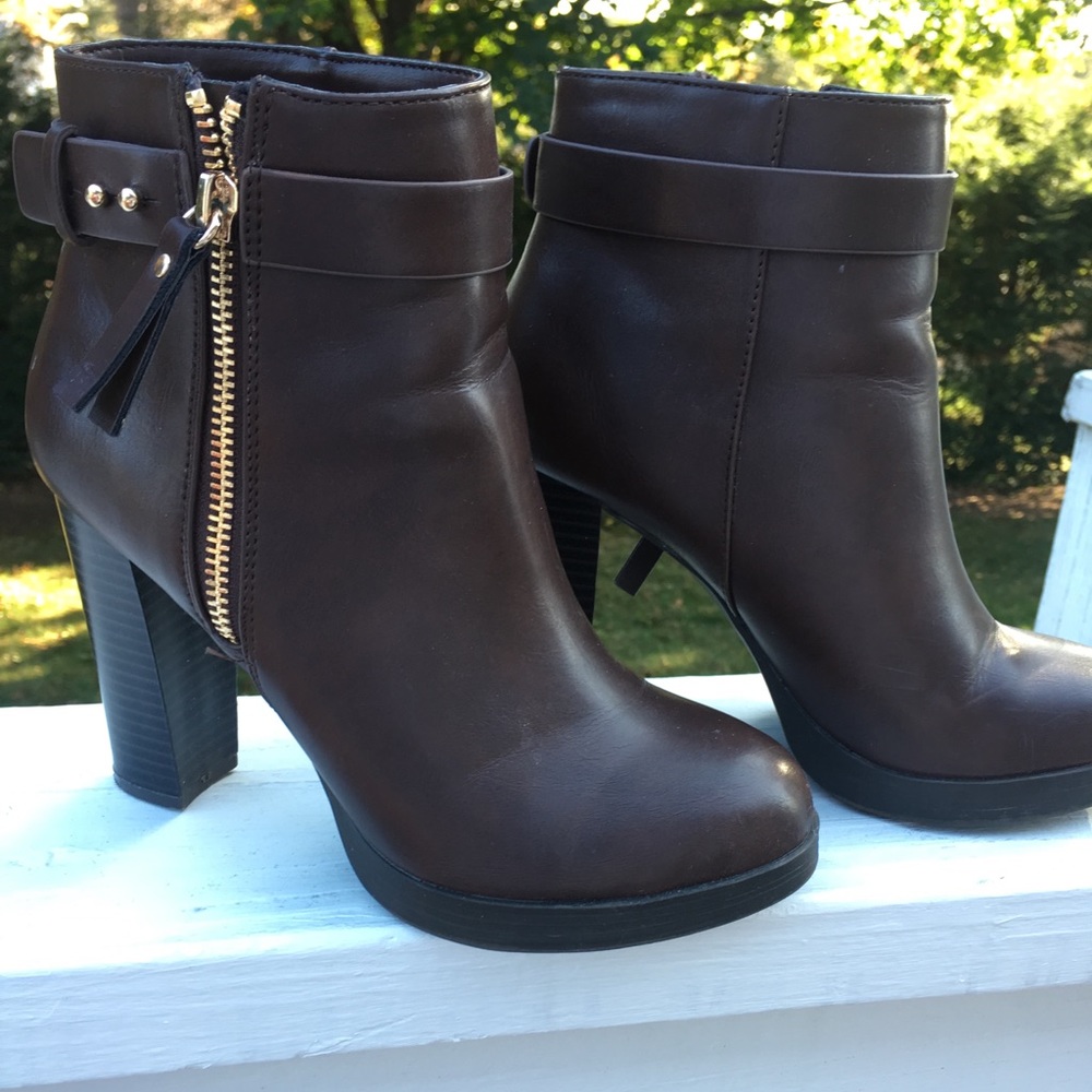 Brown Ankle Boots